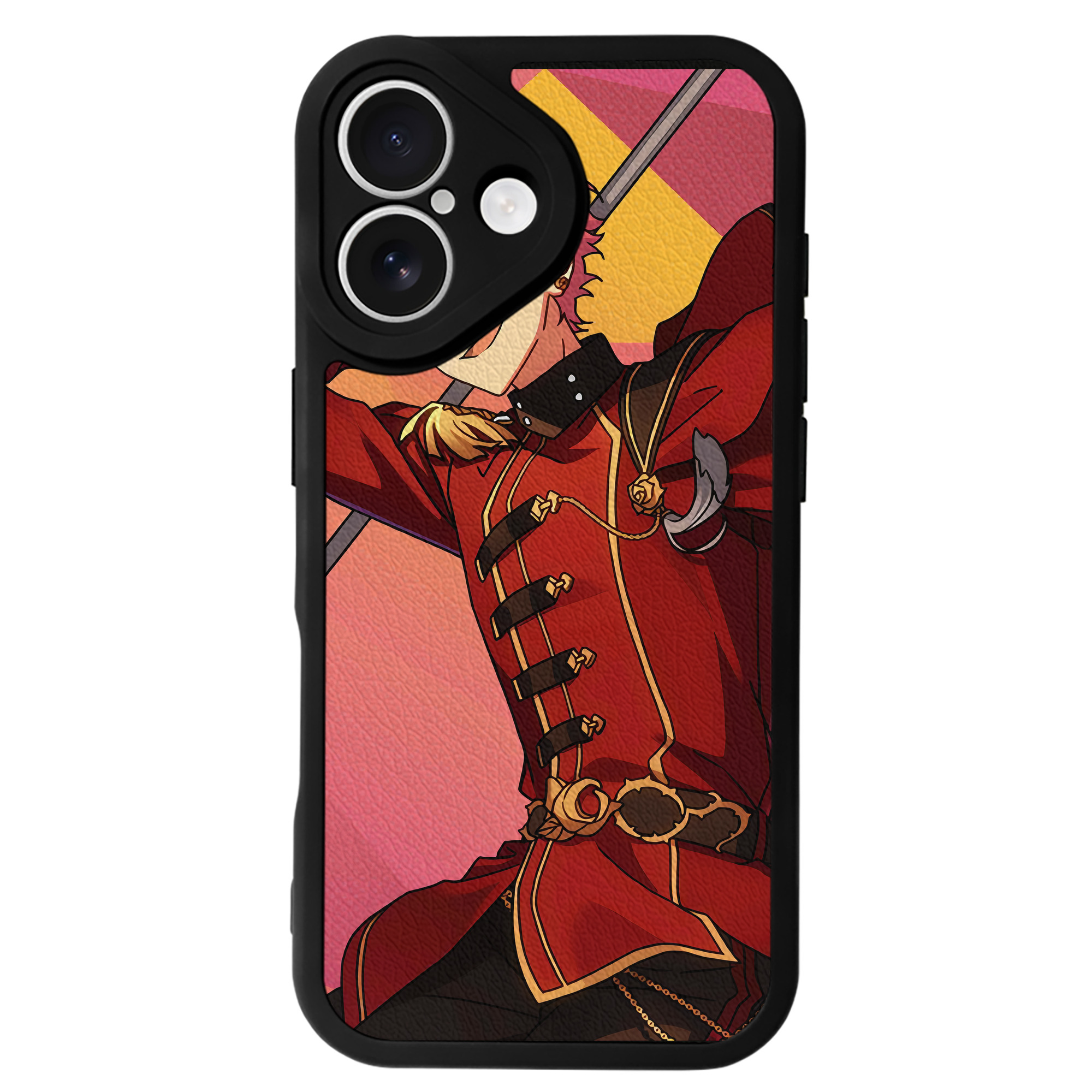 （画像用） あんさんぶるスターズ! Ensemble Stars 【iPhone 16シリーズ対応】シリコンスマホケース（レザー調） 材質：シリコン